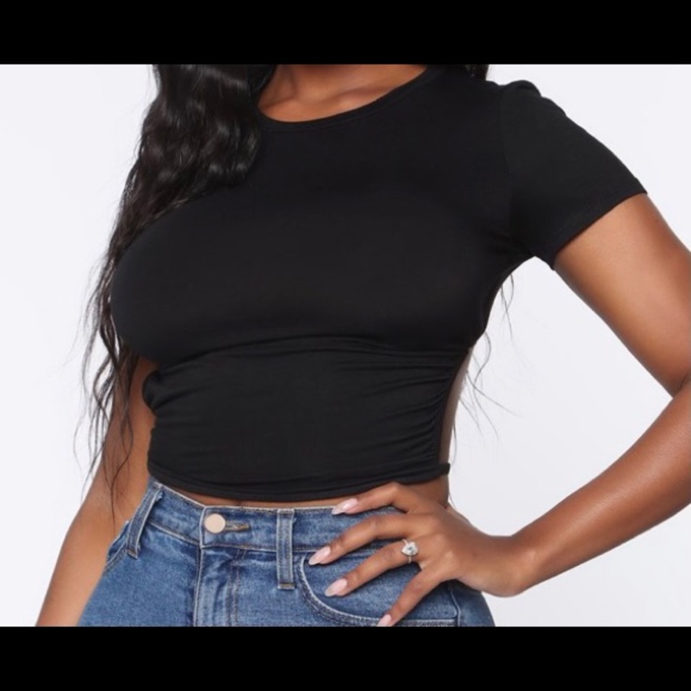 Short Sleeve Backless Tee - NWOT